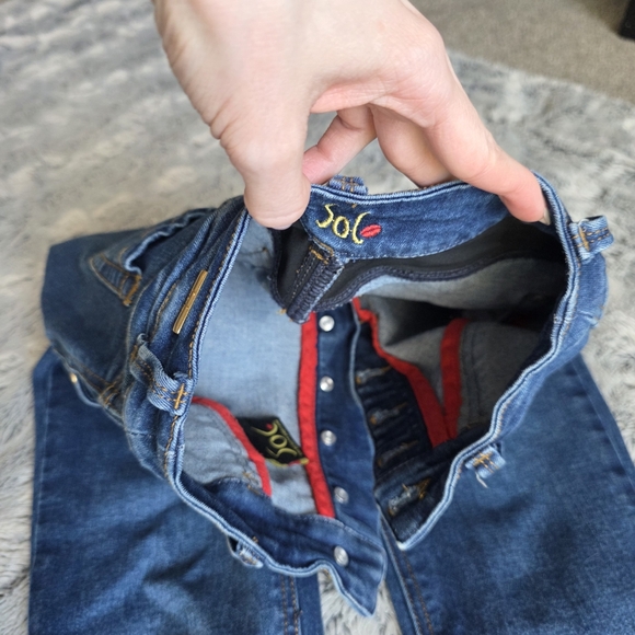 Sol Beauty and Care Booty Shaping Jeans Size 0 / 10 Ultra High Rise Jeans - Picture 10 of 11